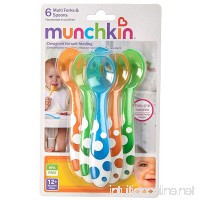Munchkin Fork and Spoon Set - 3 Packs Of 6 Count = 18 Count - B0145IFY4O